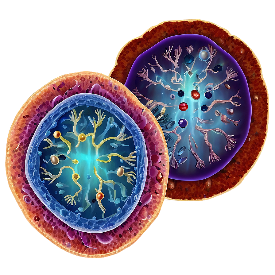 Animal Cell Organelles Png Chx43 PNG