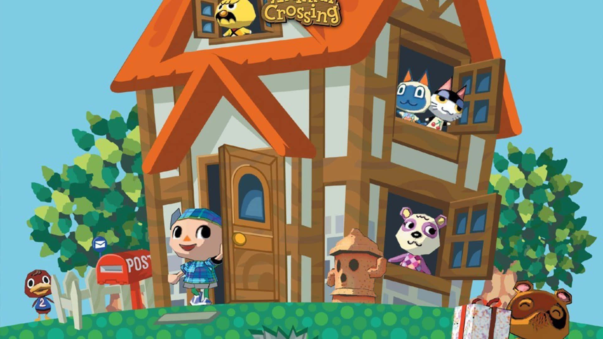 Goditiuna Giornata All'aperto In Animal Crossing