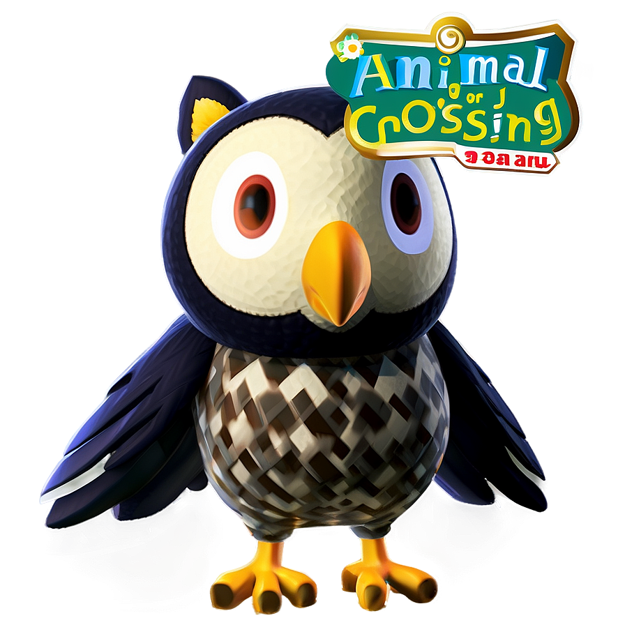 Download Animal Crossing Blathers Png Qbw | Wallpapers.com