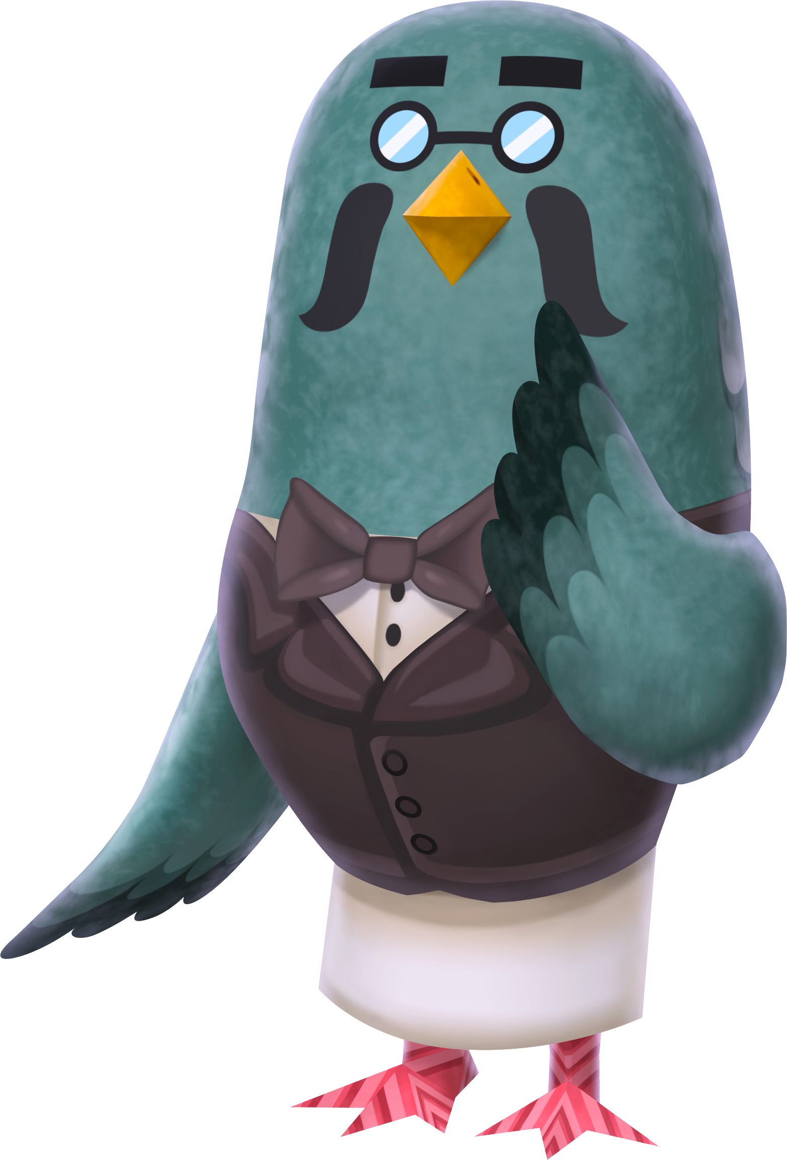 Animal Crossing Brewster Character PNG