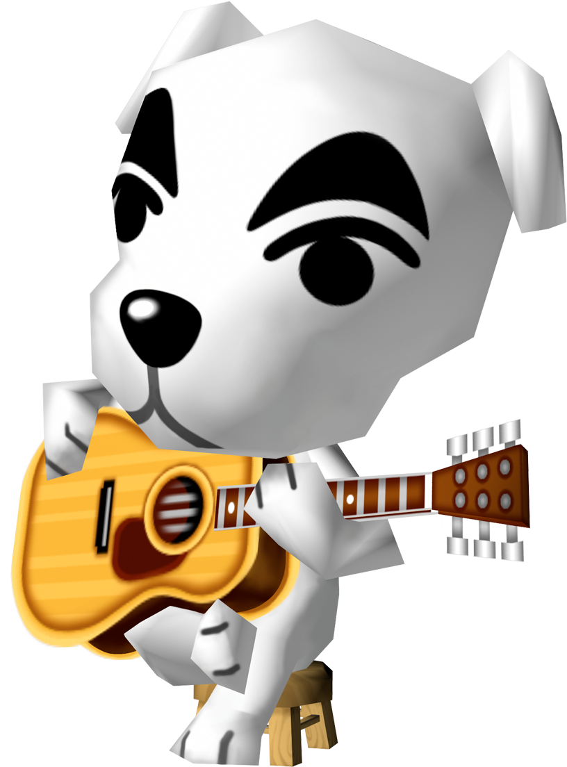 Animal Crossing K K Slider Guitar PNG