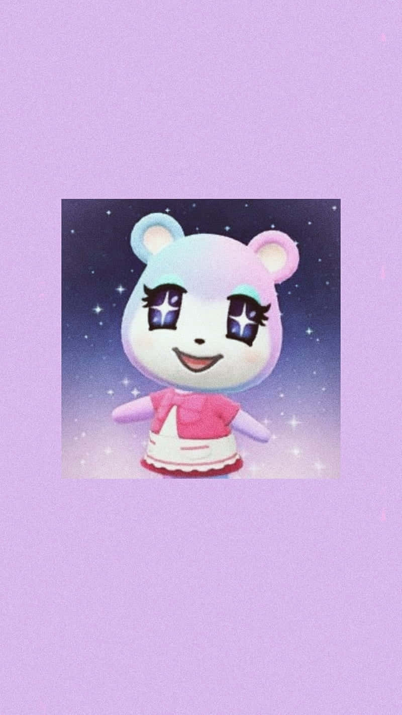 Animal Crossing Star Eyed Bear Villager Wallpaper