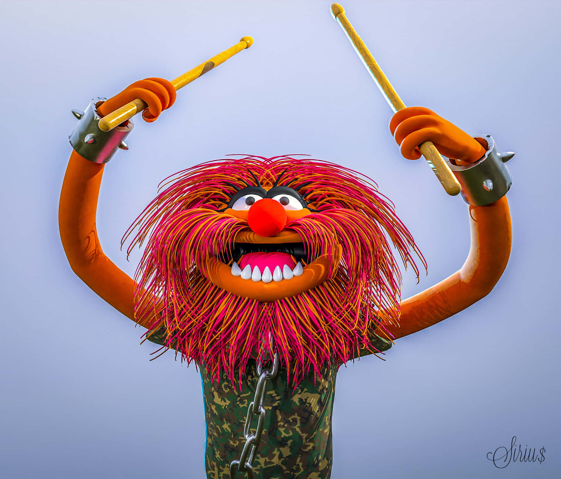 Catch Animal Muppet Live in Action Wallpaper