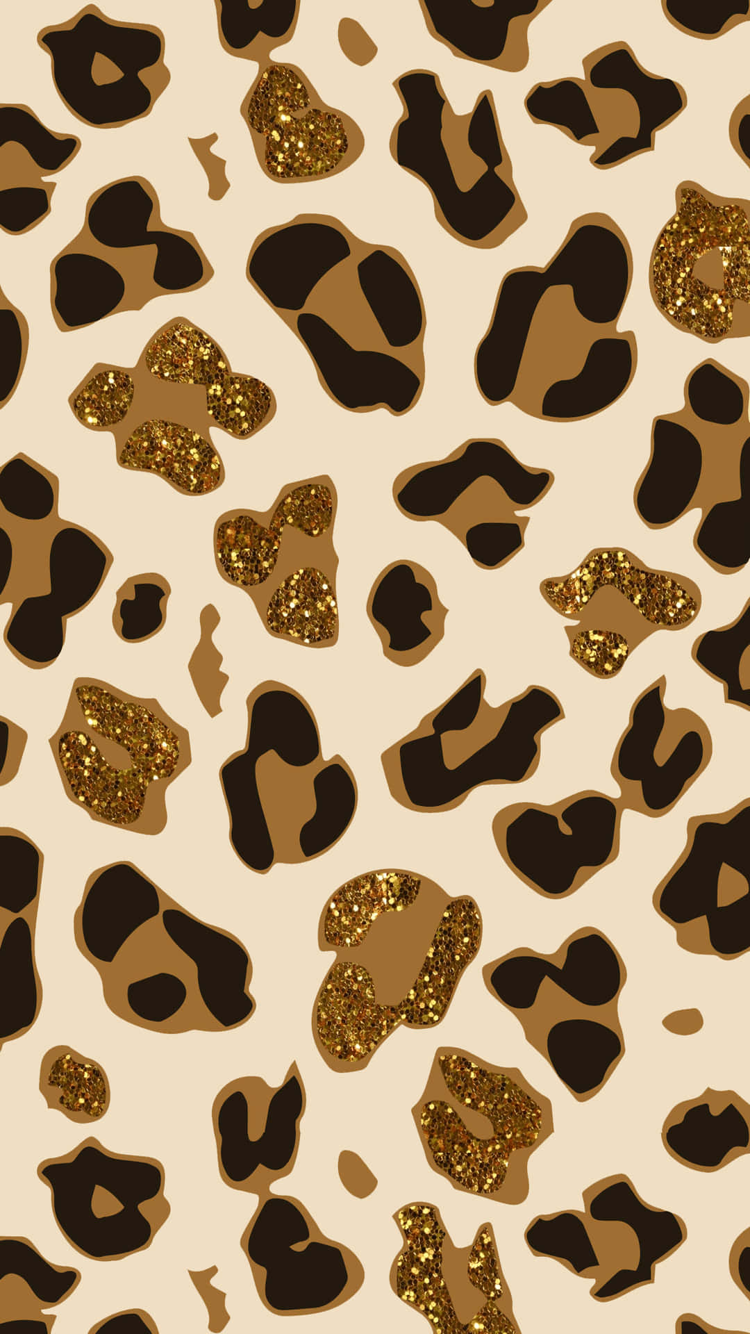 Dyreprint Leopard skinnende tekstur udseende for et moderne, sofistikeret udseende. Wallpaper