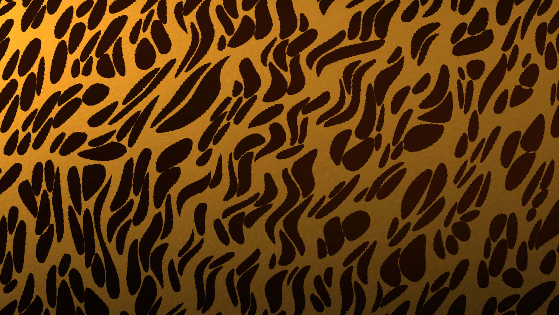 A Brown And Gold Zebra Print