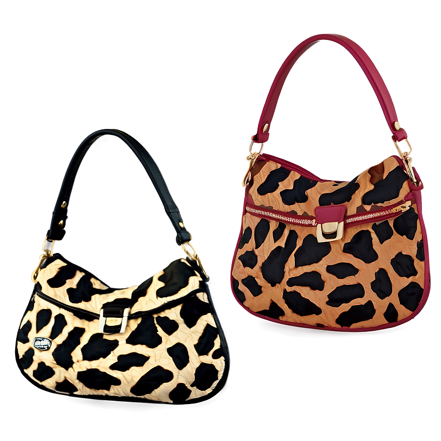 Animal Print Handbag Png 06252024 PNG