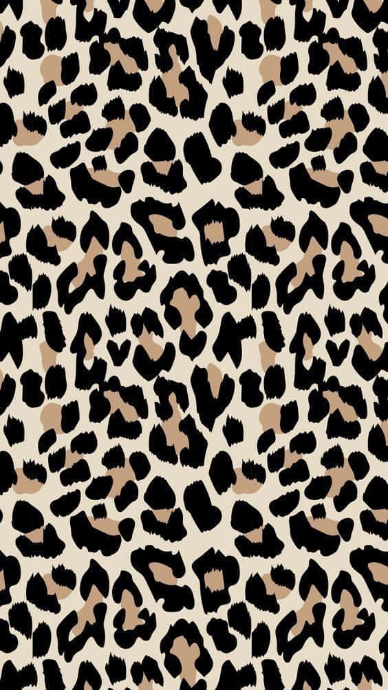 leopard print iphone wallpaper