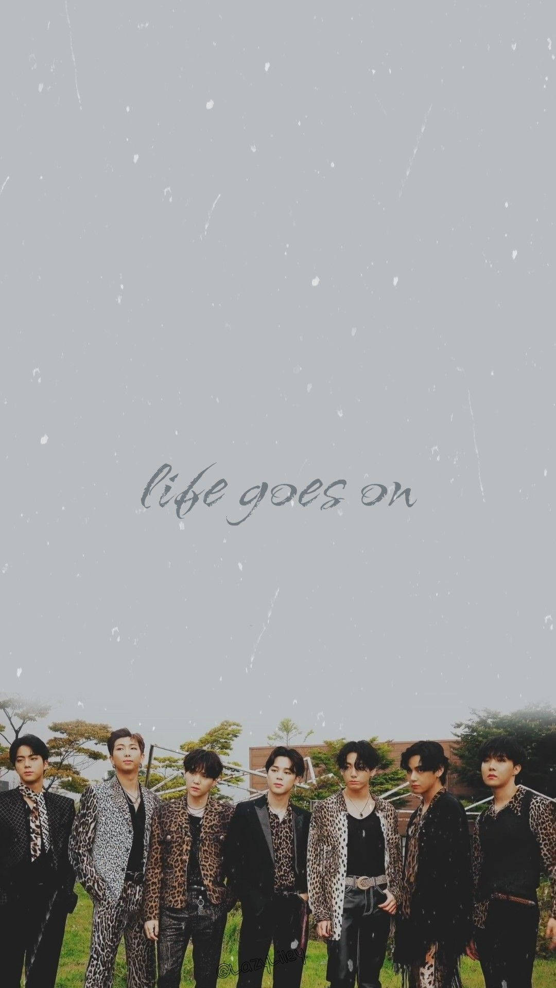 Animal Print Outfits Bts Life Goes On Wallpaper