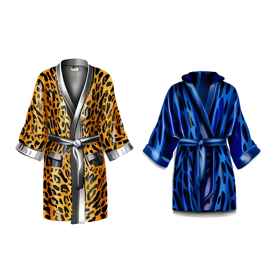 Animal Print Robe Png Mnq61 PNG