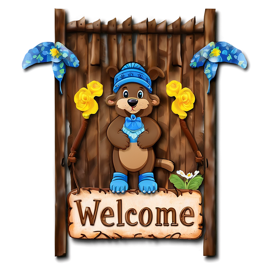 Download Animal Themed Welcome Png Ikr | Wallpapers.com