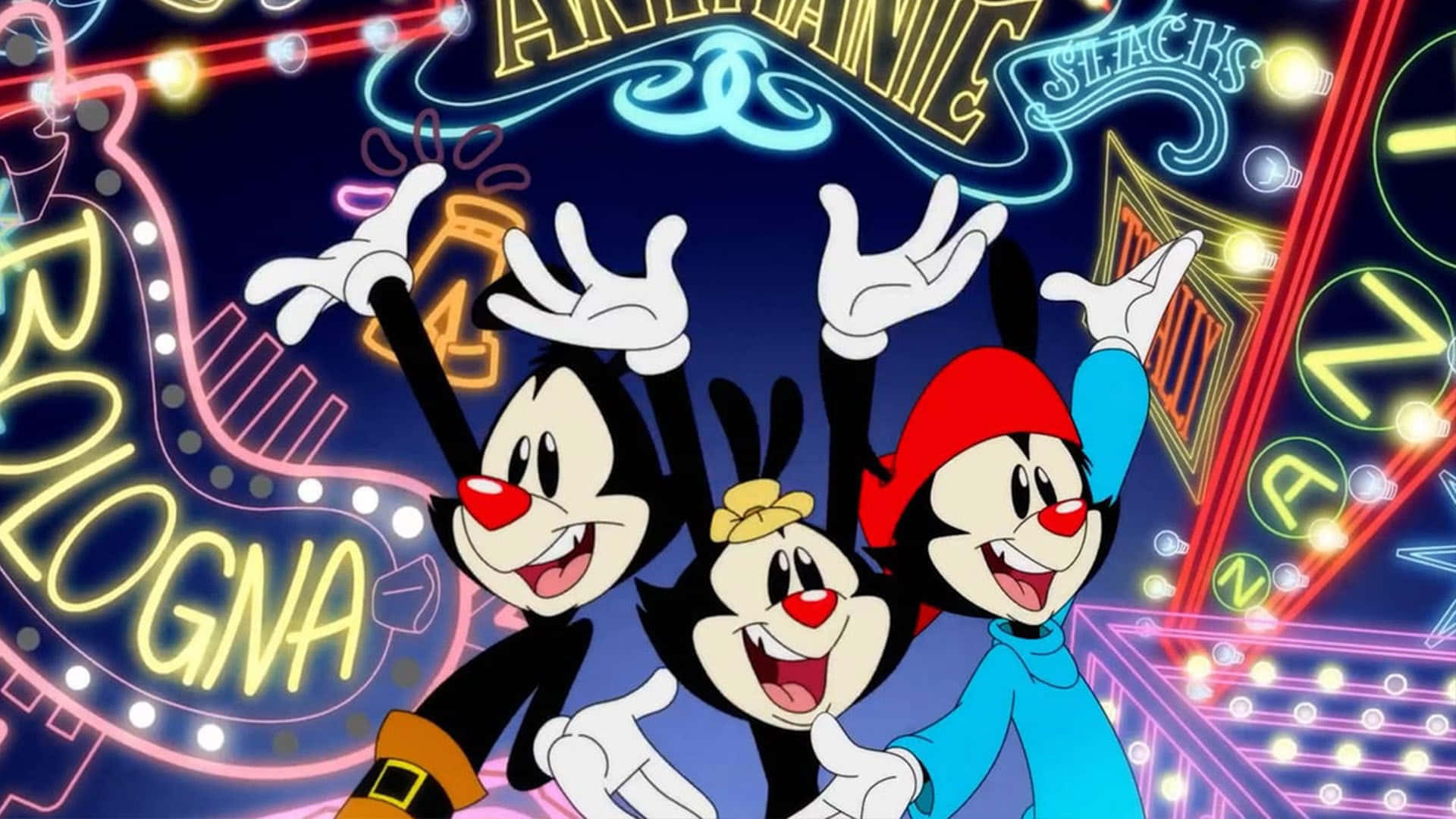 Wakko, Yakko, and Dot are excited to share their antics and adventures with you!