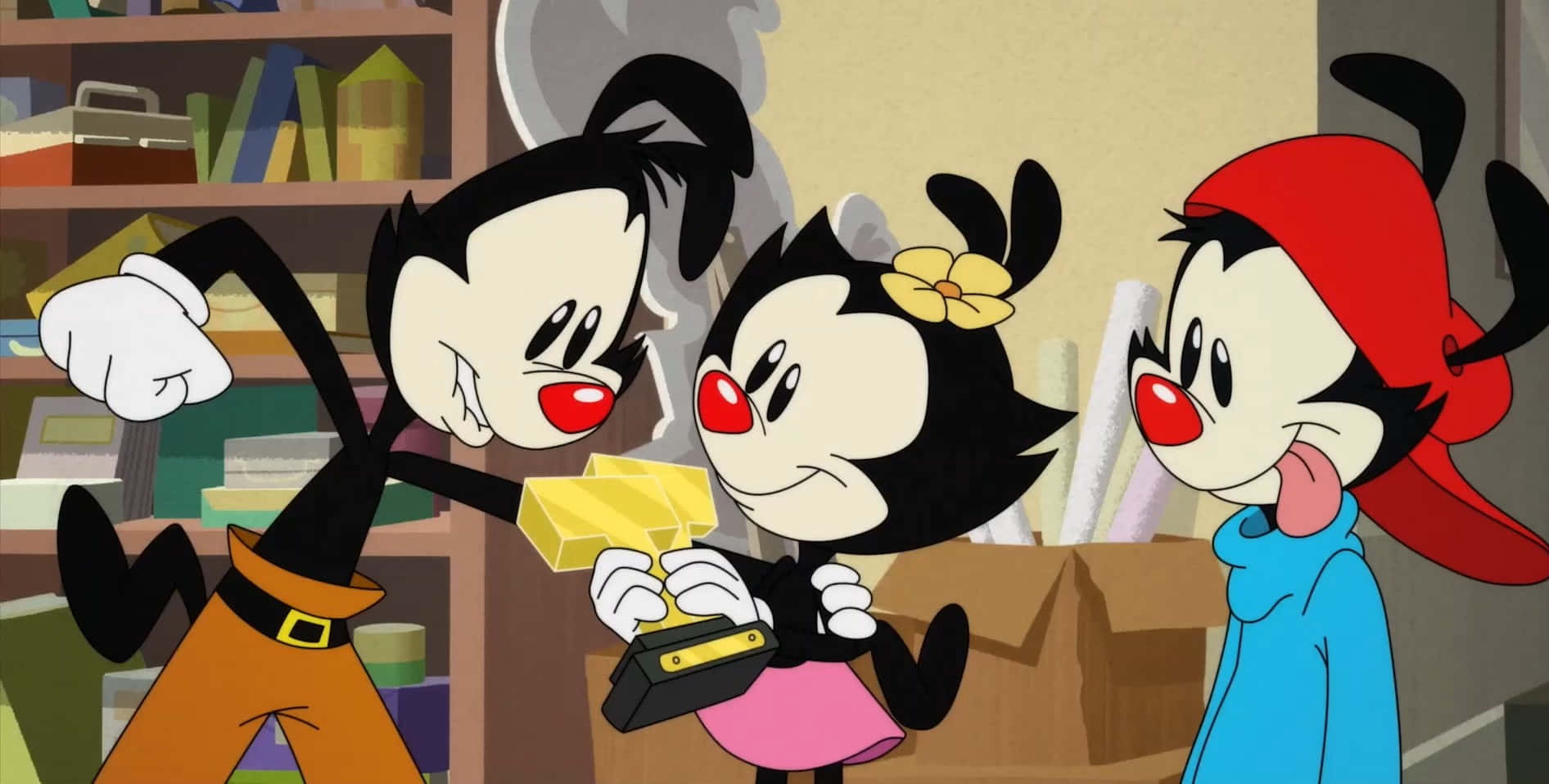The Animaniacs radiate Joy and Laughter