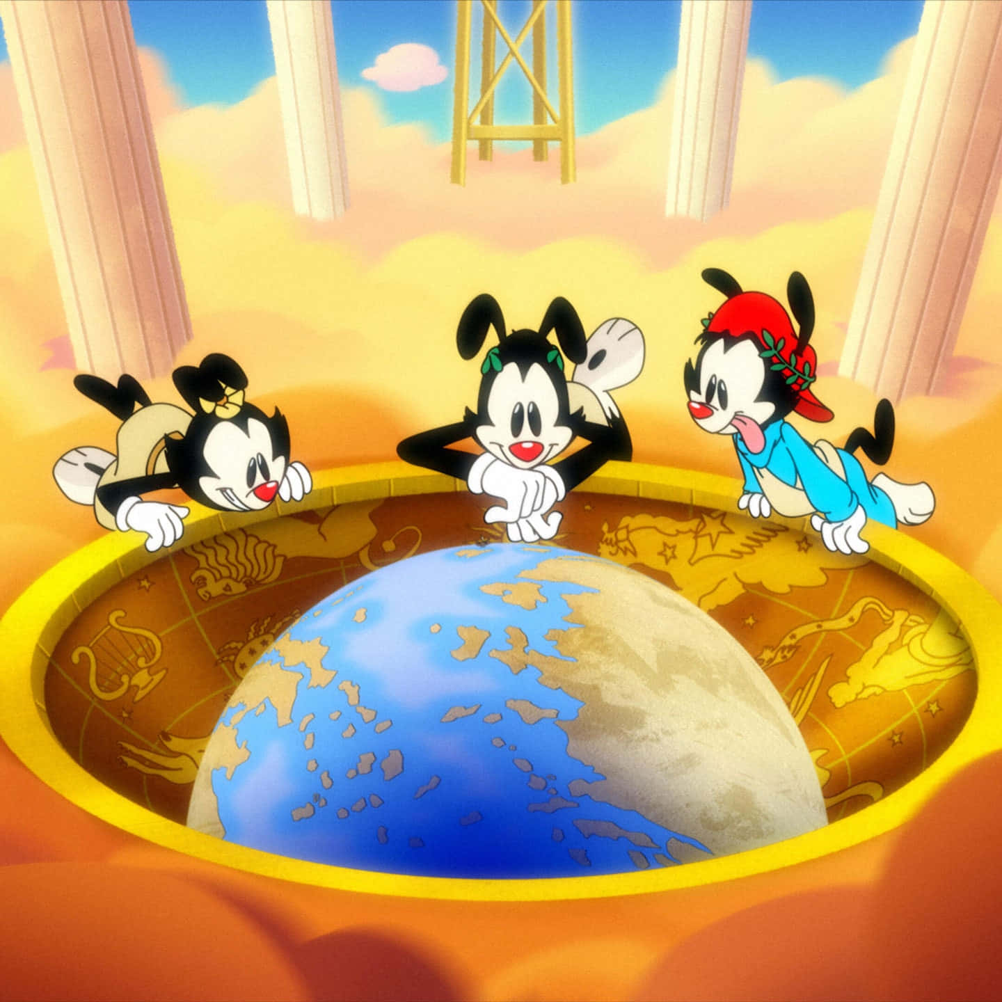 "The Animaniacs make cute, crazy and mischievous adventures!"