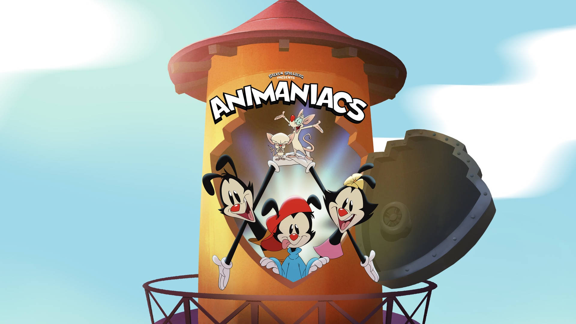 Animaniacs Main Cast Intro Background