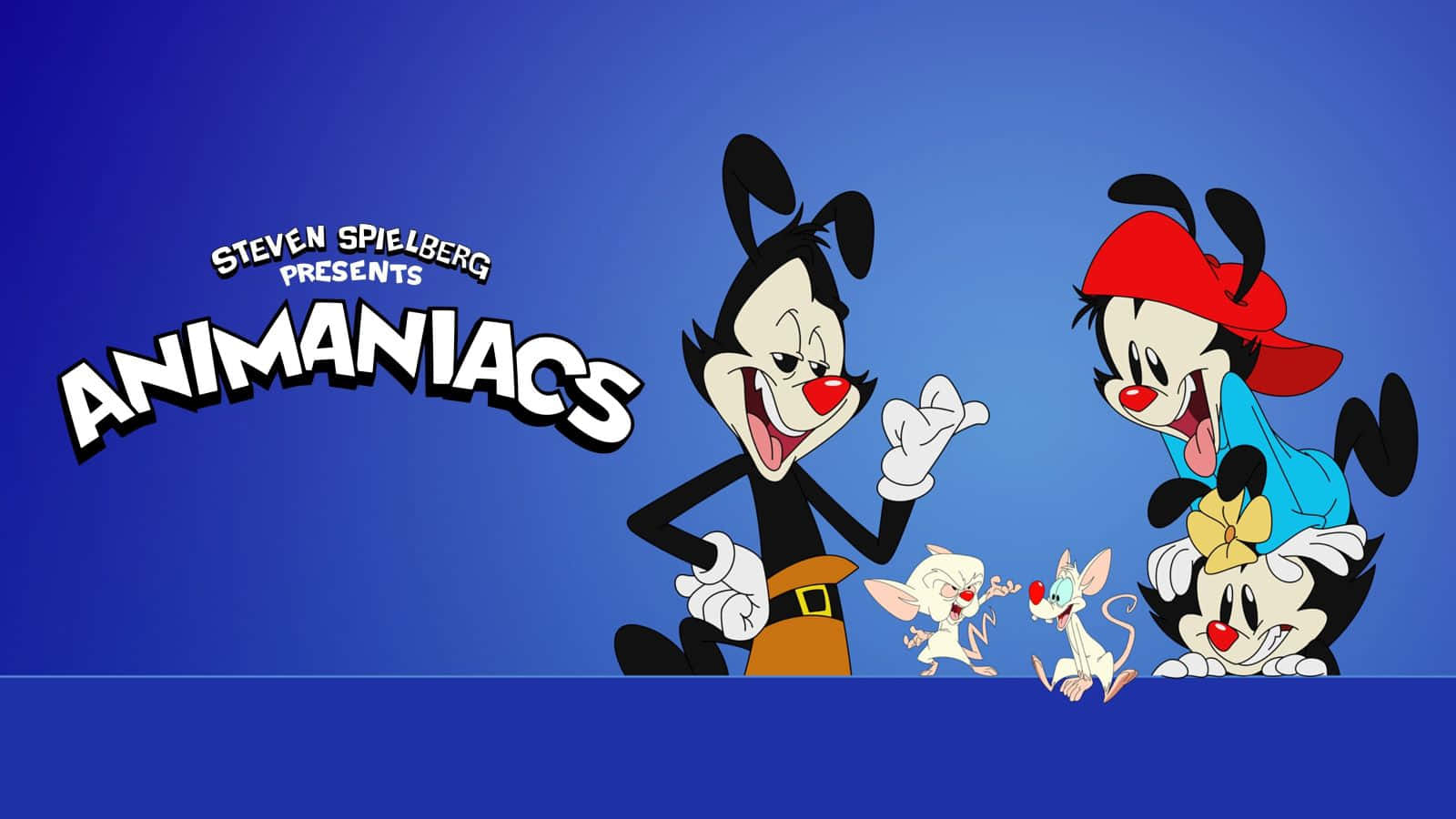 Eincartoon Mit Den Charakteren Animasas Und Looney Tunes.