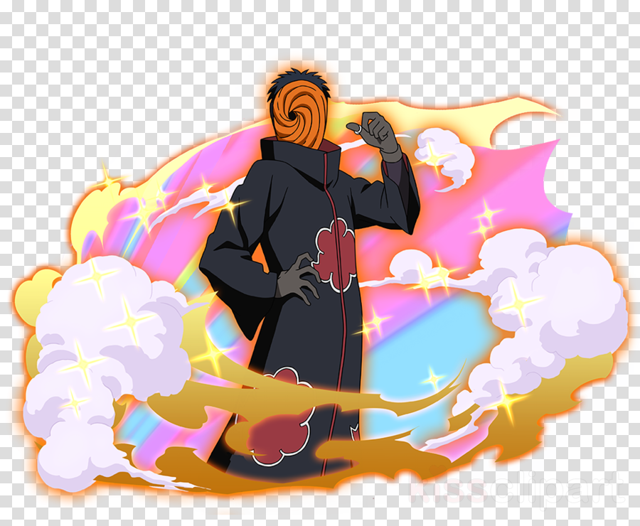 Animated Akatsuki Memberwith Explosive Background PNG