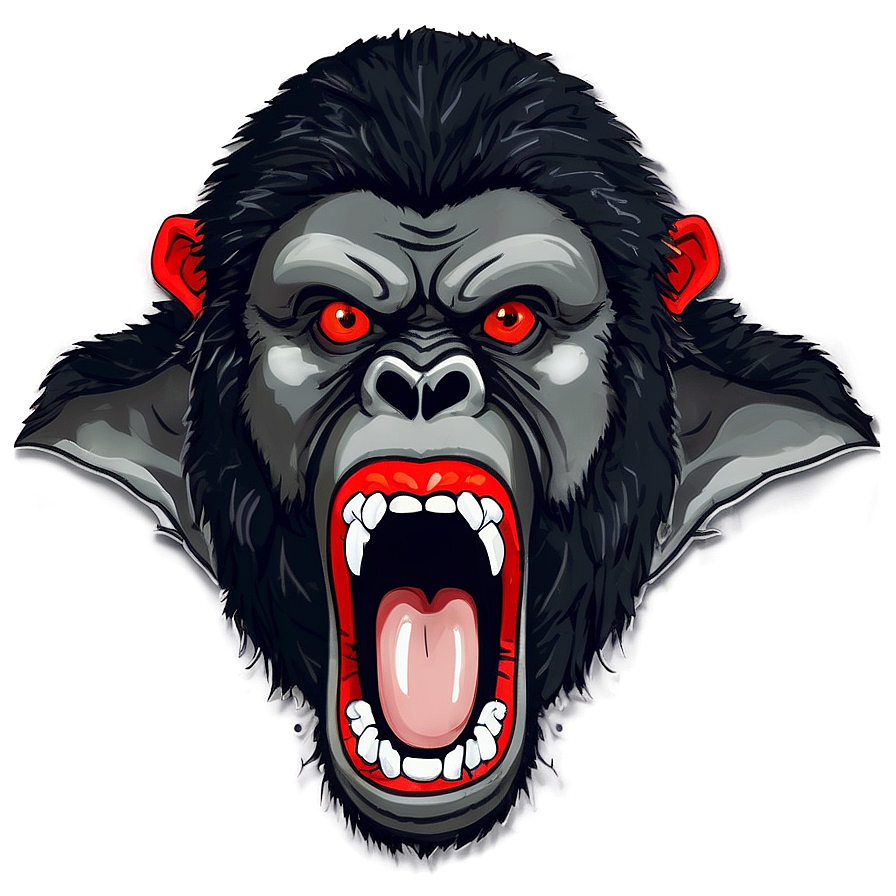 Animated Angry Gorilla Png 61 PNG