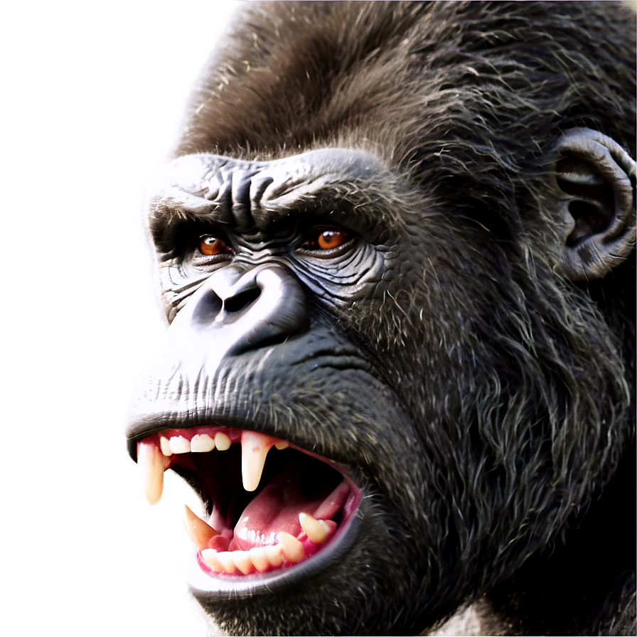 Animated Angry Gorilla Png Asr PNG