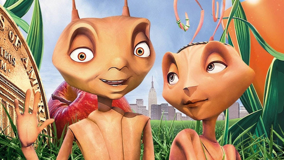 Animated Ant Hero - Scene From Antz Movie Wallpaper