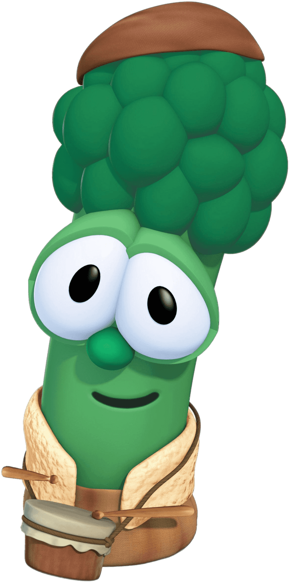 Animated Asparagus Character PNG