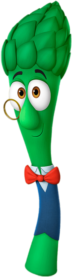 Animated Asparagus Character.png PNG