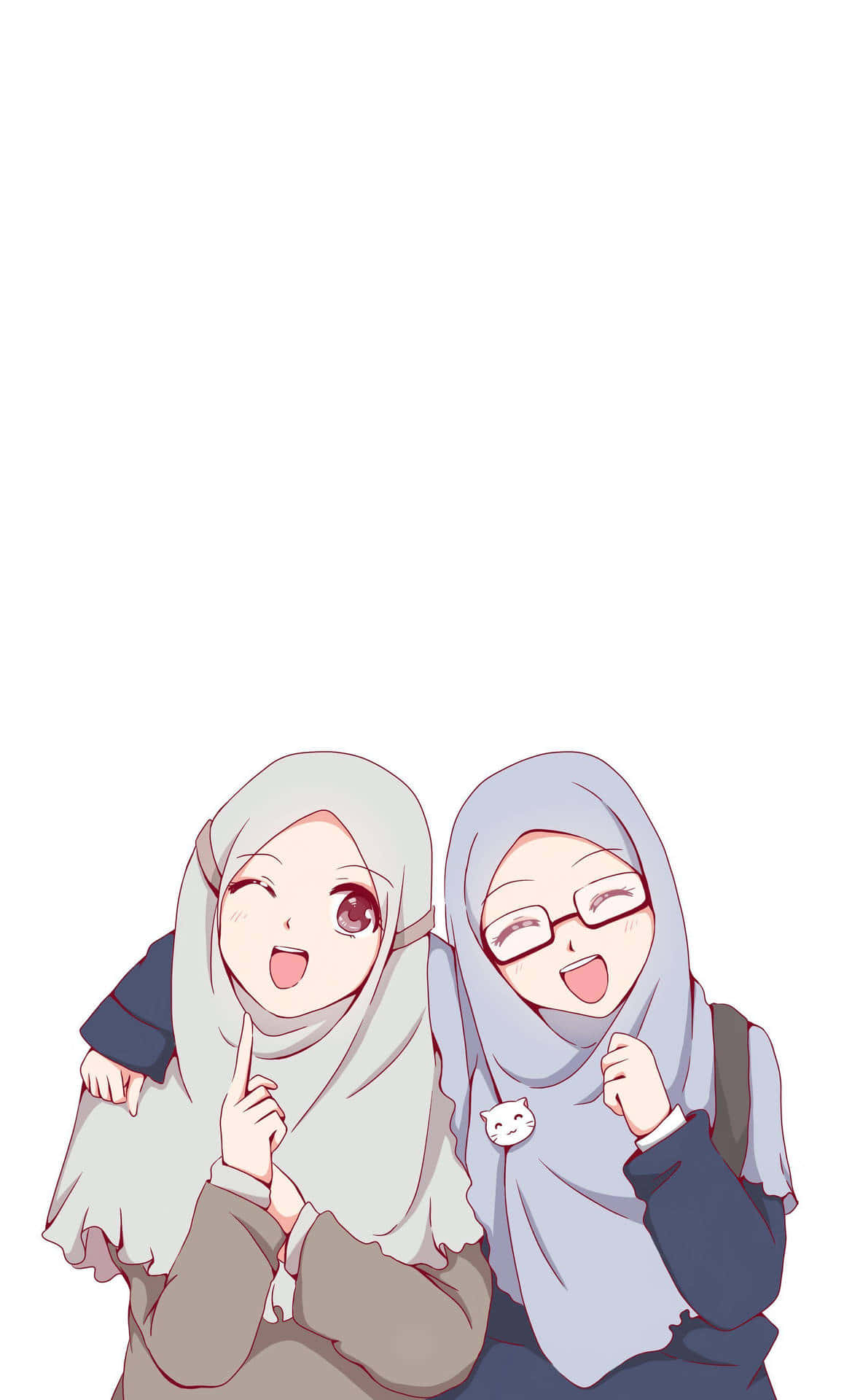 Animated B F Fsin Hijabs Wallpaper