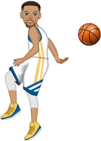 Animated Basketball Player Dribbling PNG