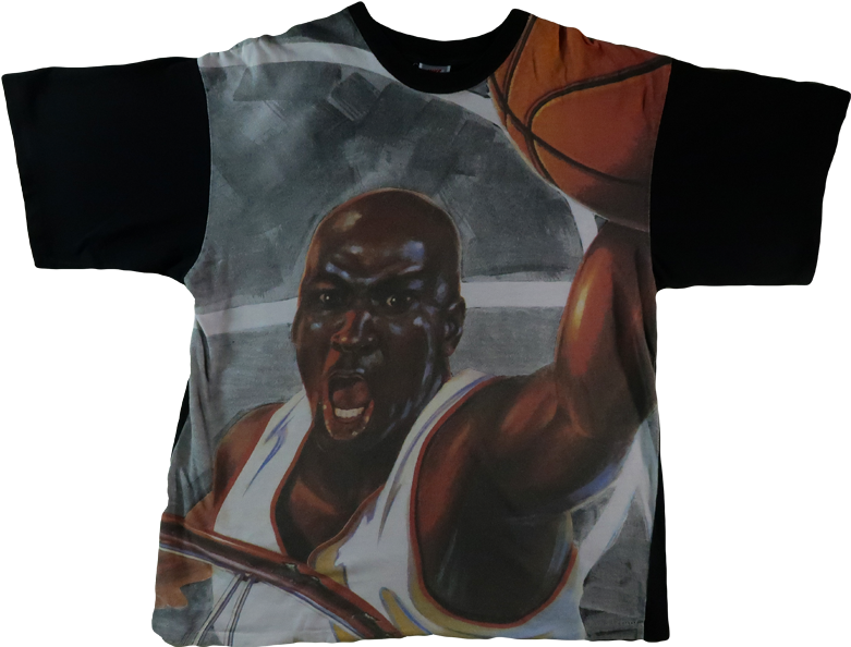 Animated Basketball Player Tshirt Design PNG