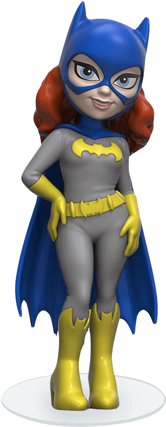 Animated Batgirl Figure PNG