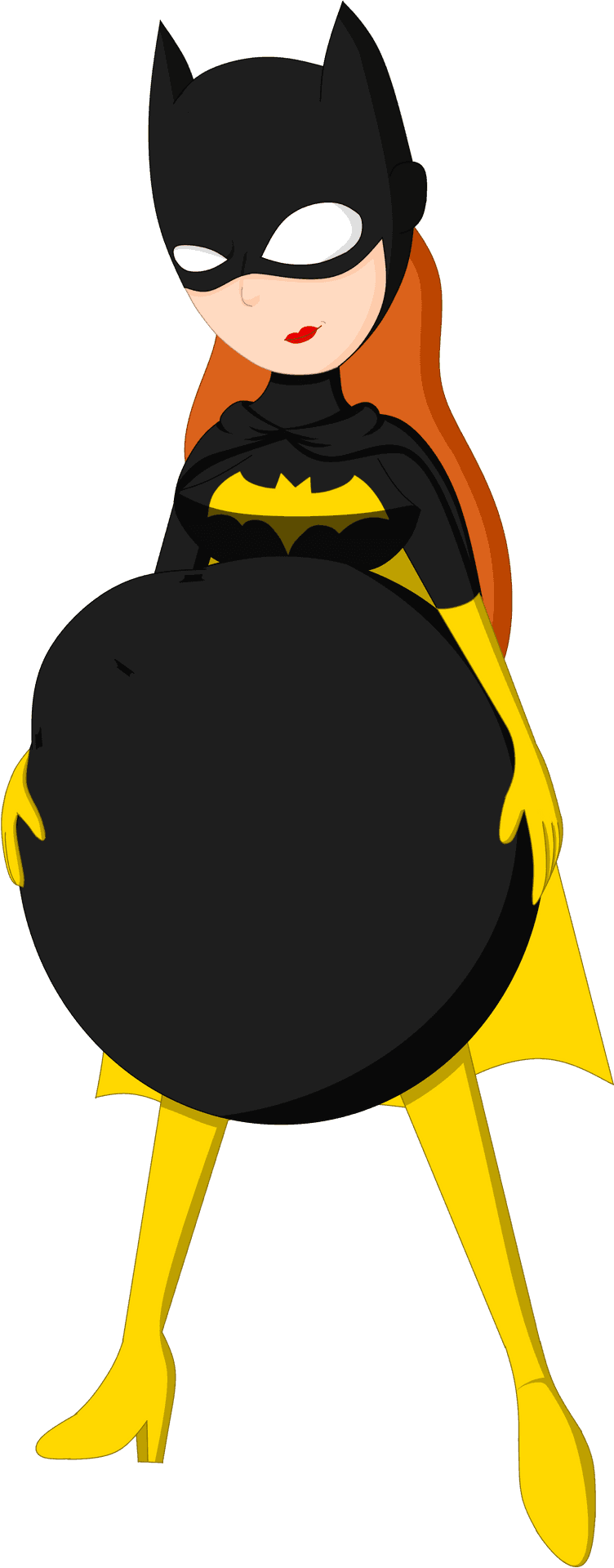Animated Batgirl Pose.png PNG