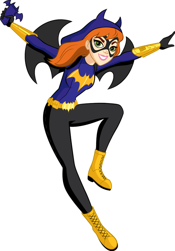 Animated Batgirlin Action.png PNG