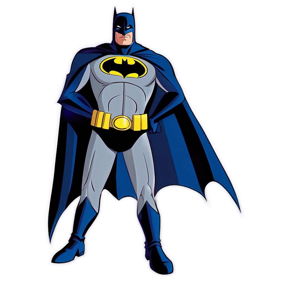 Download Animated Batman Cartoon Png 05032024 | Wallpapers.com