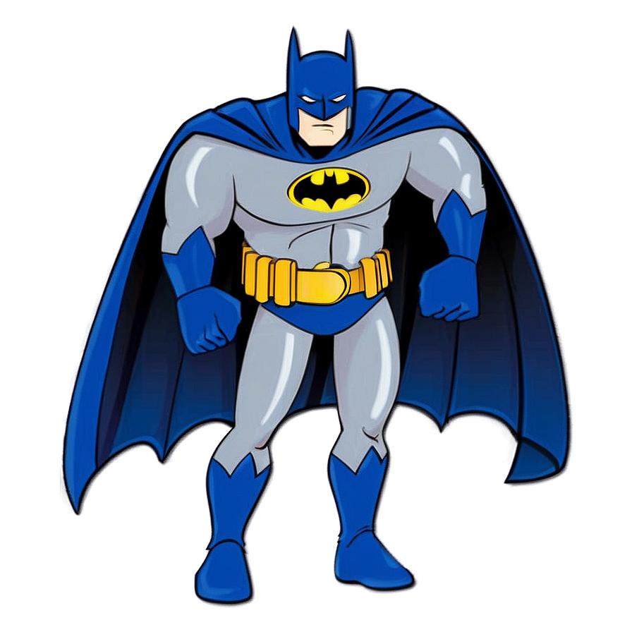 Download Animated Batman Cartoon Png Hqn25 | Wallpapers.com