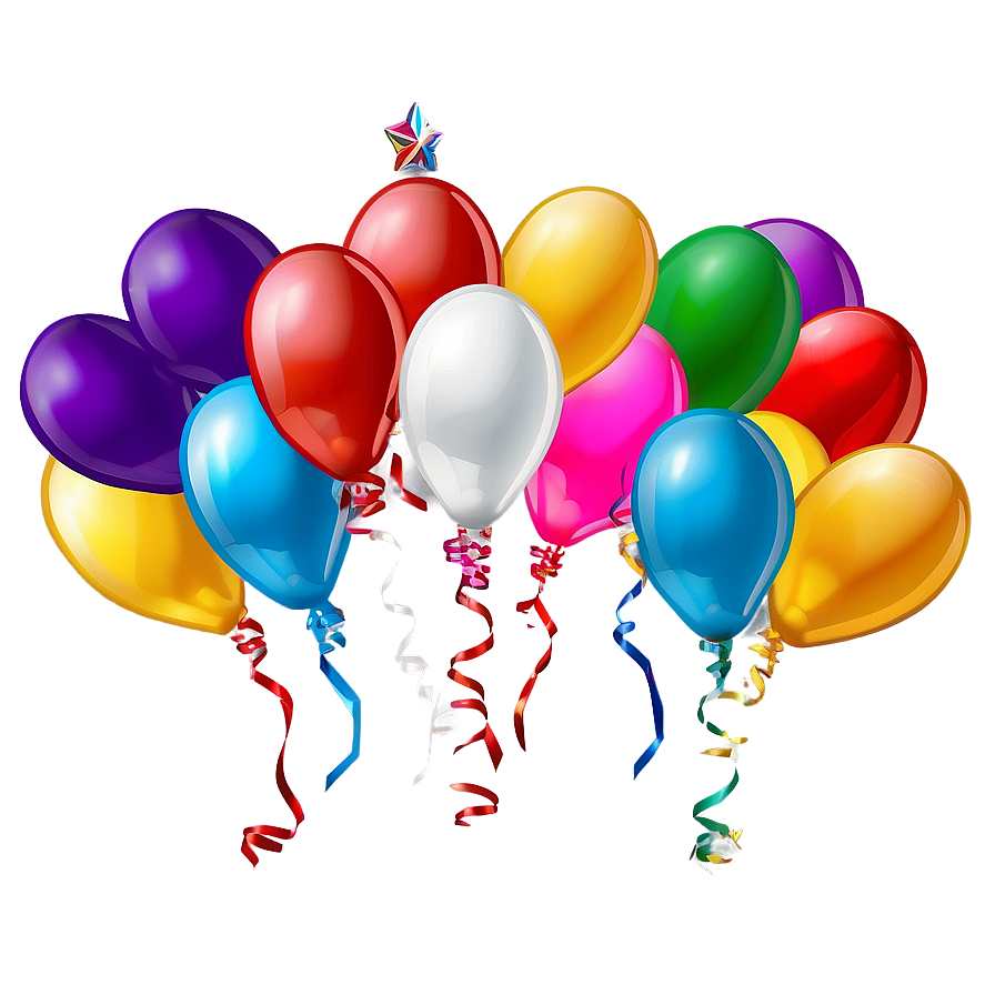Animated Birthday Balloon Png Lnv13 PNG
