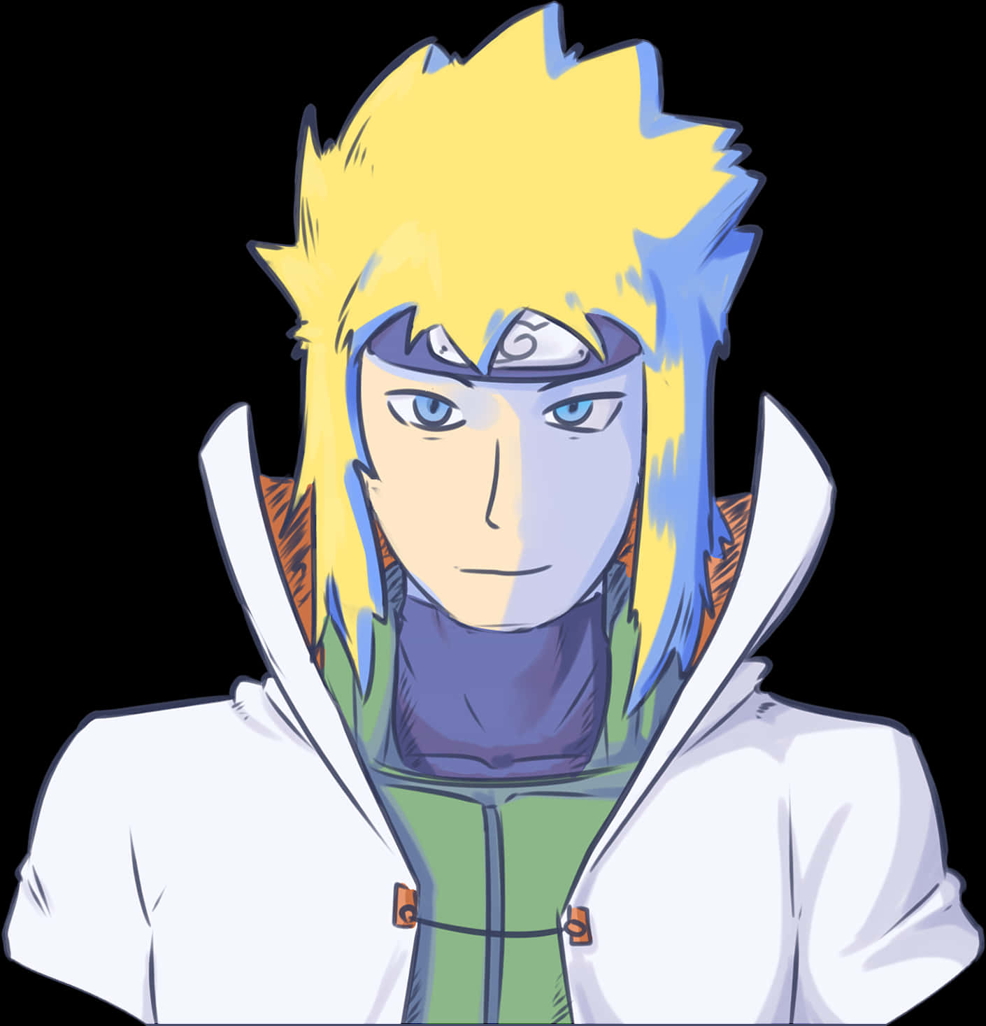 Animated Blonde Haired Character PNG