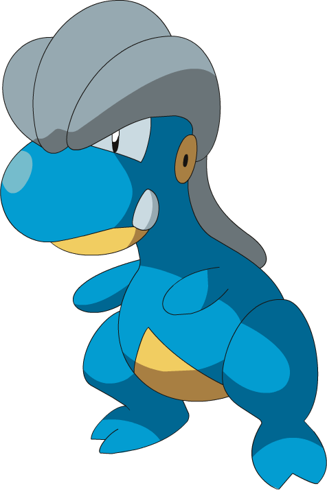 Animated Blue Creature Cap PNG