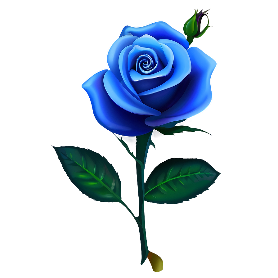 Animated Blue Rose Png Cbf30 PNG