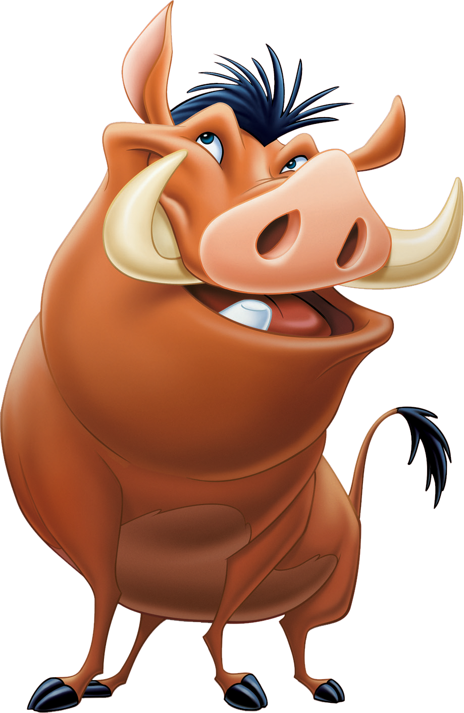 Animated Boar Character PNG