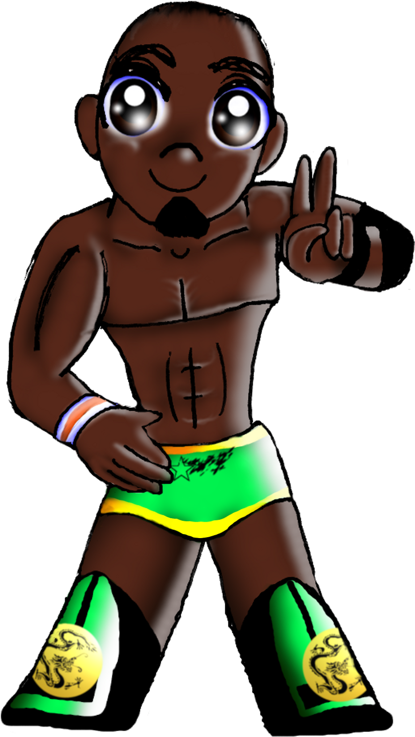 Animated Boxer Character PNG