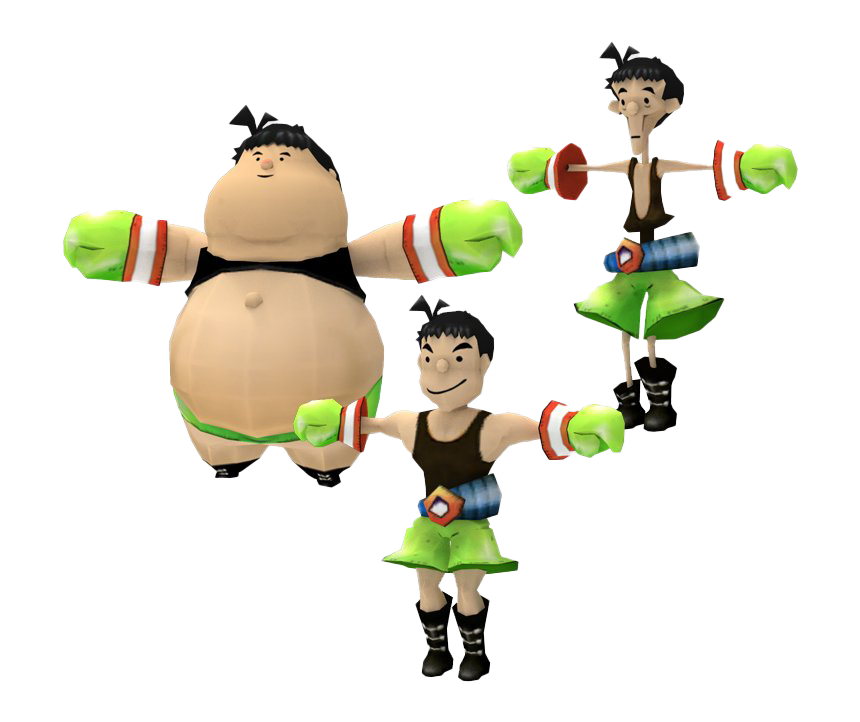 Animated Boxing Characters PNG