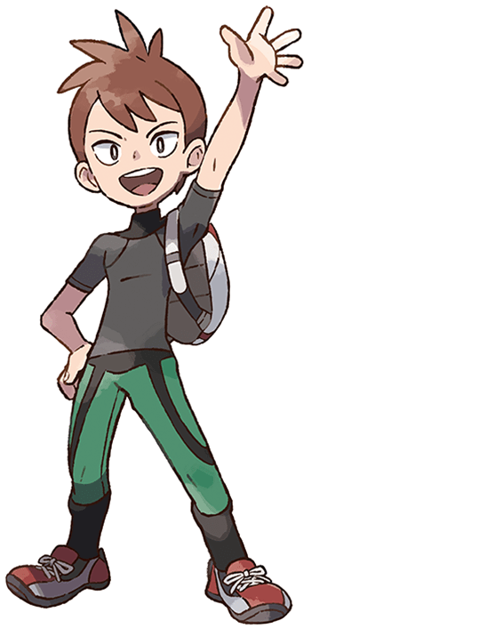 Animated Boy Waving Hello PNG