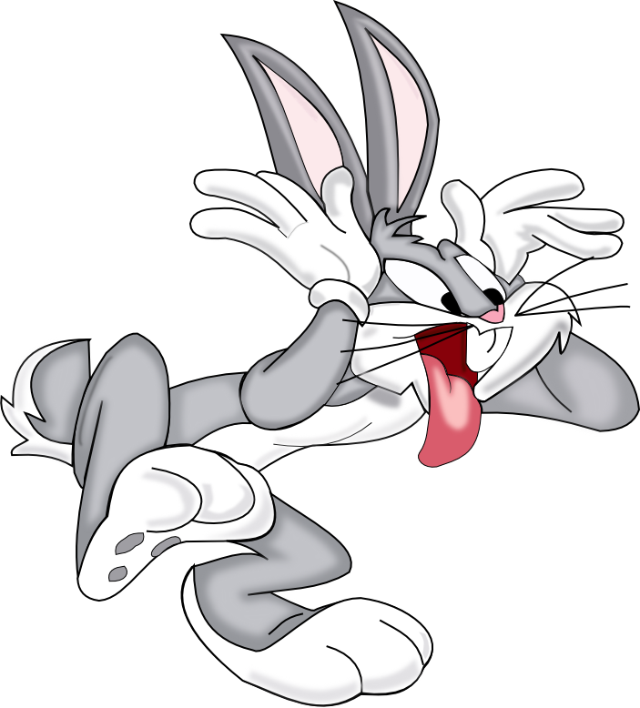 Animated Bunny Character Pose PNG