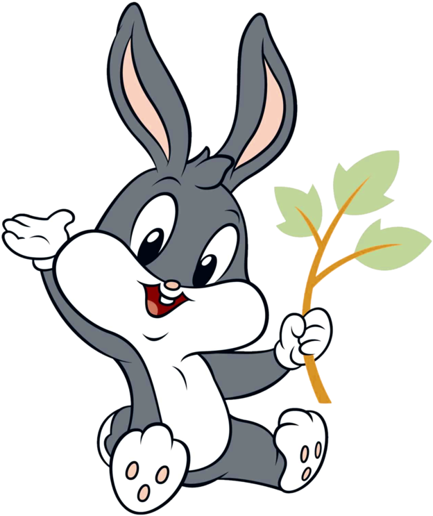 Animated Bunny With Carrot PNG
