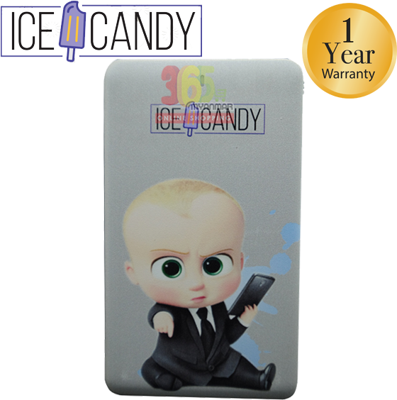 Animated Business Baby Power Bank PNG