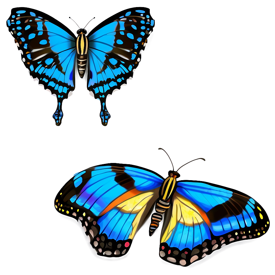 Animated Butterfly Flight Png Vgm45 PNG