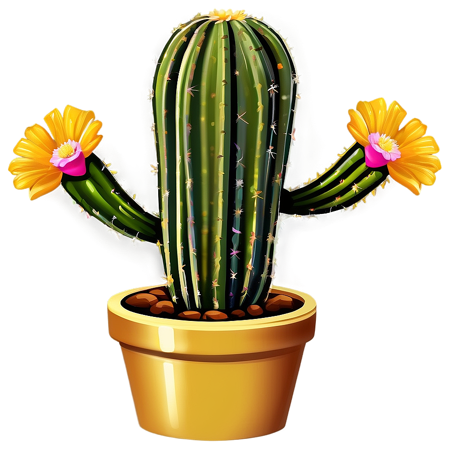 Download Animated Cactus Png Sdq44 | Wallpapers.com