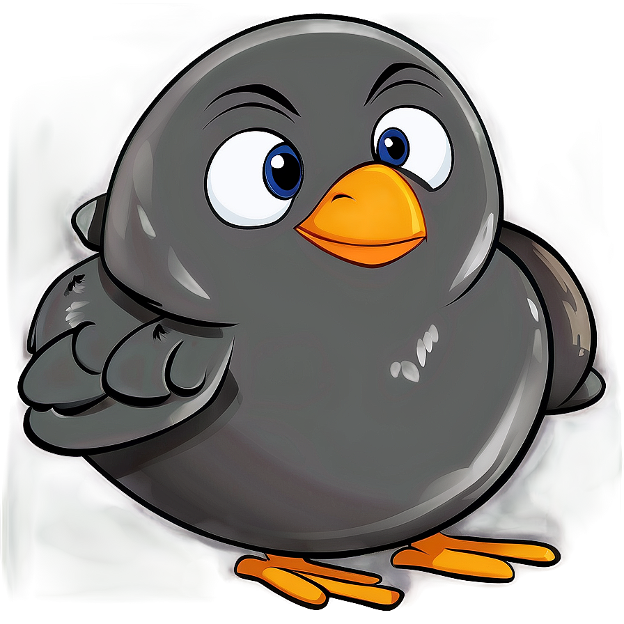 Animated Cartoon Bird Png 06202024 PNG