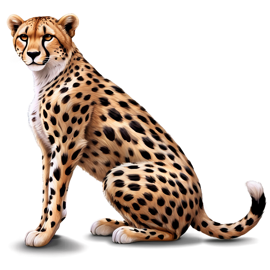 Animated Cartoon Cheetah Png Iul40 PNG