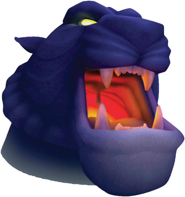 Animated Cave Monster Mouth PNG