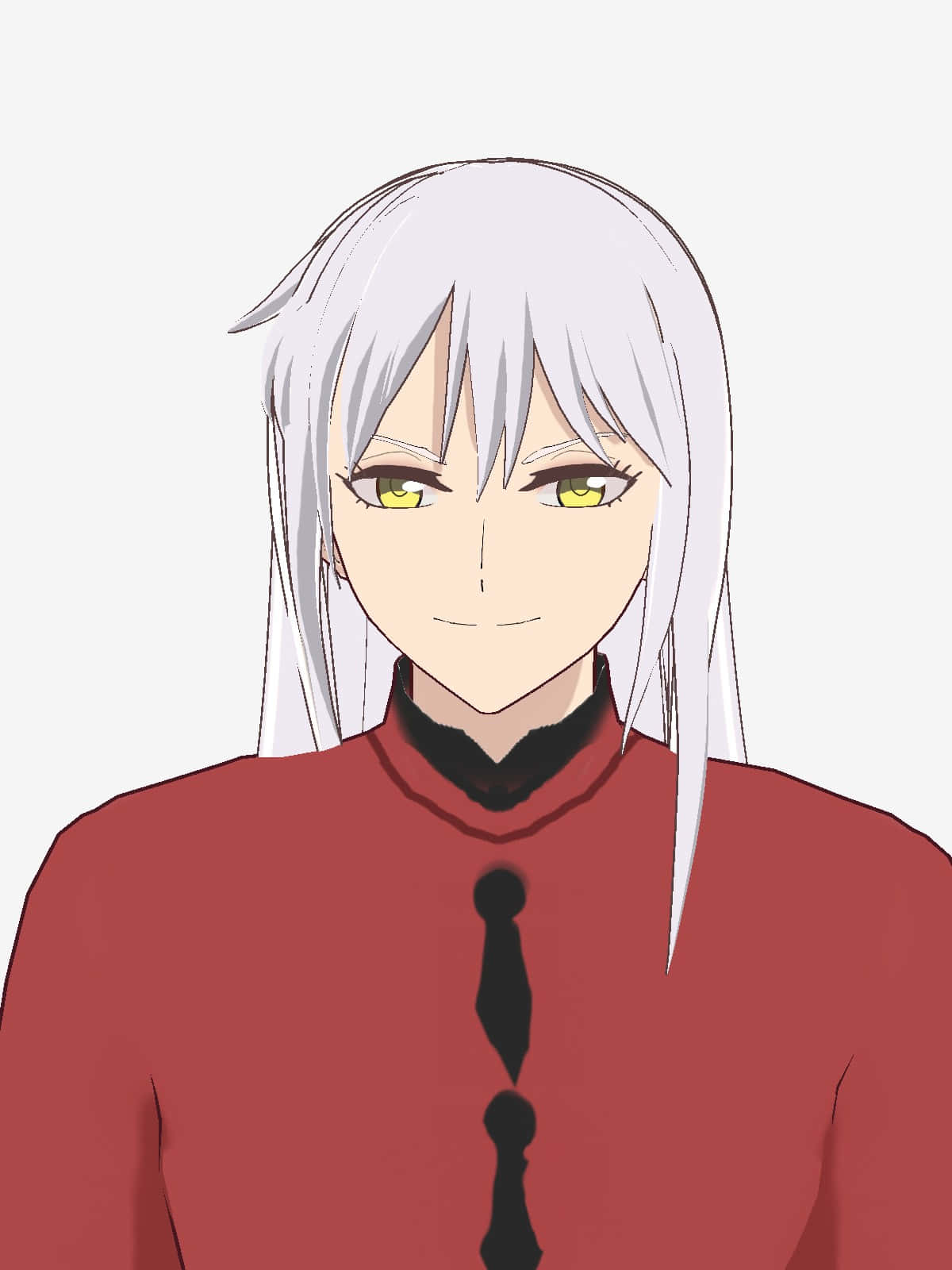 Geanimeerd Personage Ayame Sohma Portret Achtergrond